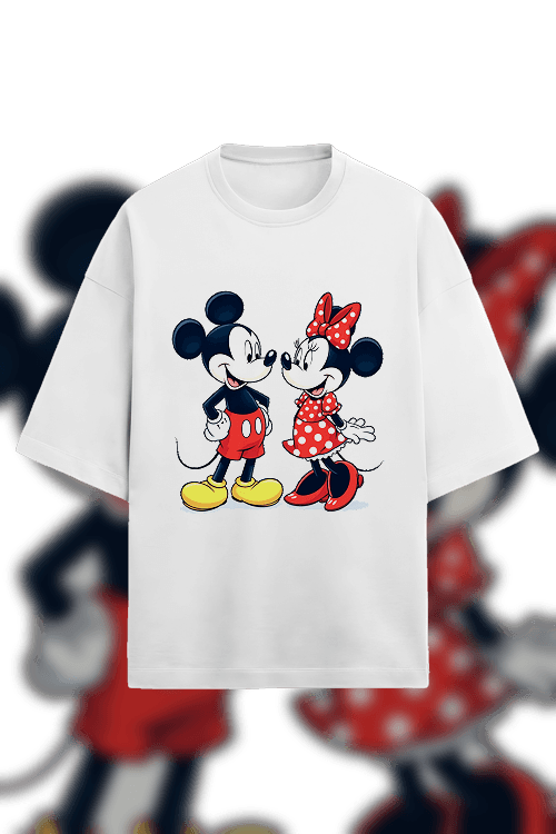 Design - mickey mouse and minnie mouse