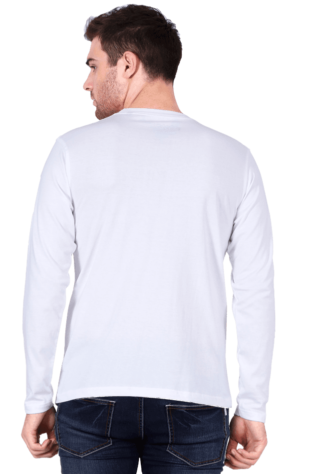 Men's Full Sleeve T-Shirt - Back side