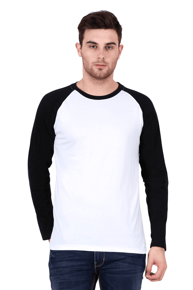 Men's Raglan T-Shirt Full Sleeves - Front side