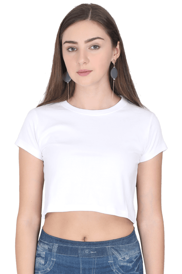 Women's Crop Top - Front side