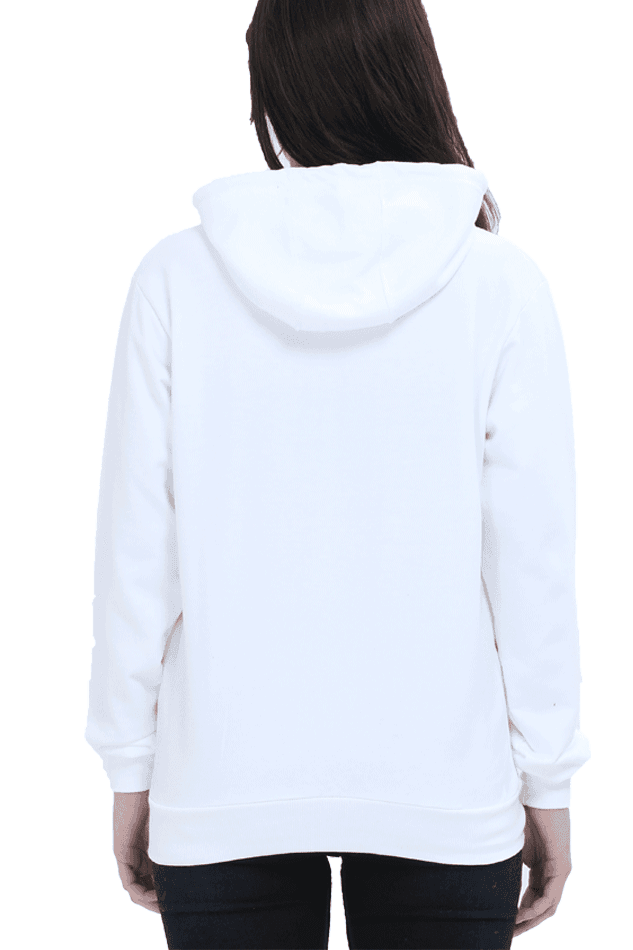 Women's Hooded Sweatshirt - Back side