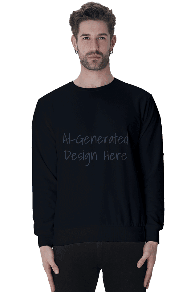 AI-Generated - Men's Heavy Sweatshirt