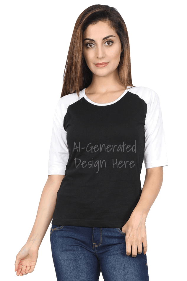 AI-Generated - Women's Raglan T-Shirt