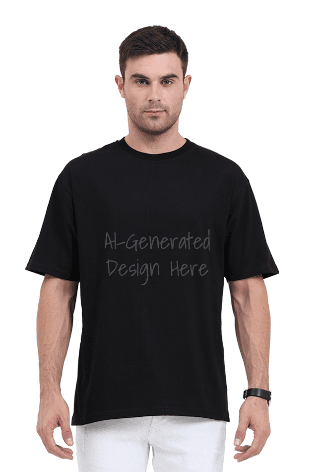 AI-Generated - Over Sized T-Shirt Men