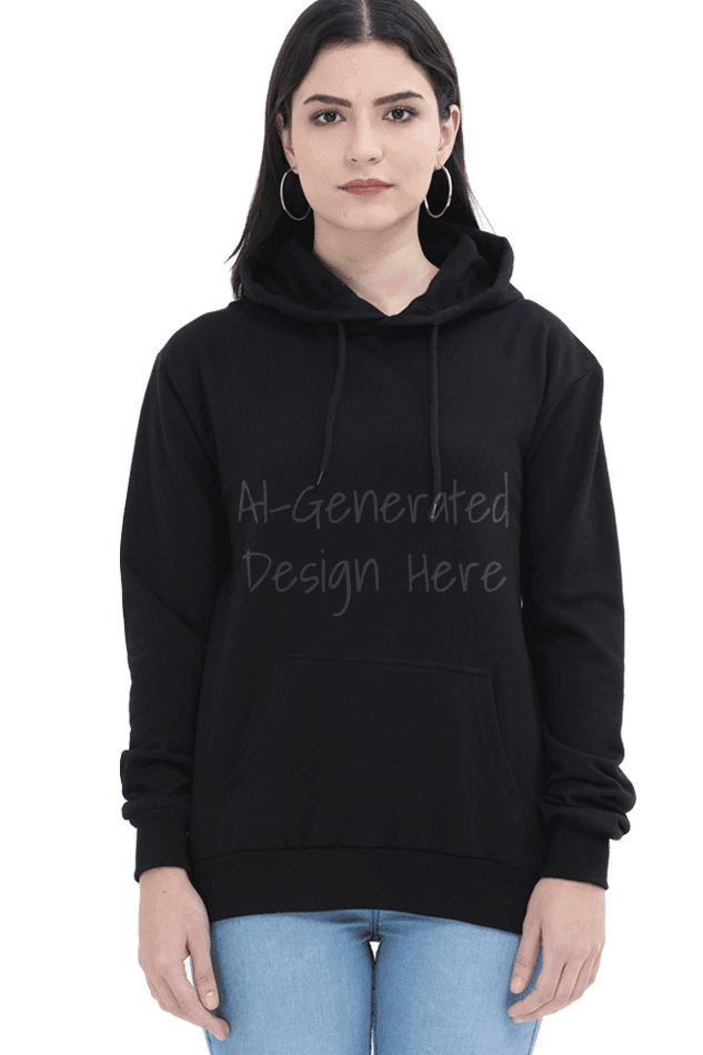 AI-Generated - Women's Hooded Sweatshirt