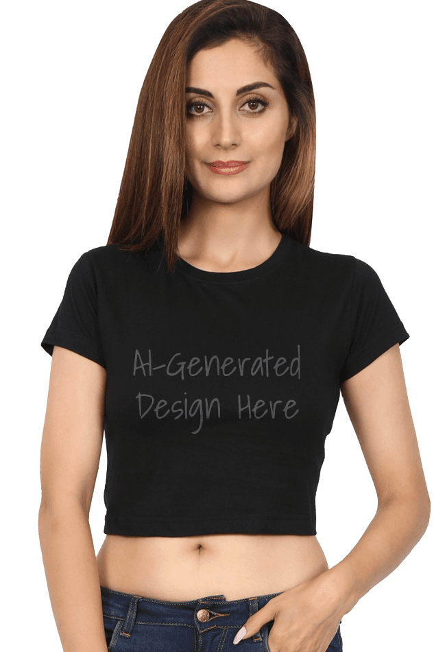 AI-Generated - Women's Crop Top